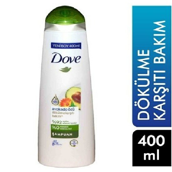 Dove Avokado Özü Dökülme Karşıtı Bakım Şampuanı 400 Ml
