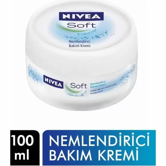 Nivea Soft Krem 100 Ml - Görsel 1