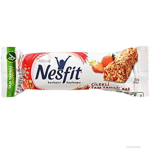 Nestle Nesfit Çilekli Çikolata Bar 23,5 Gr