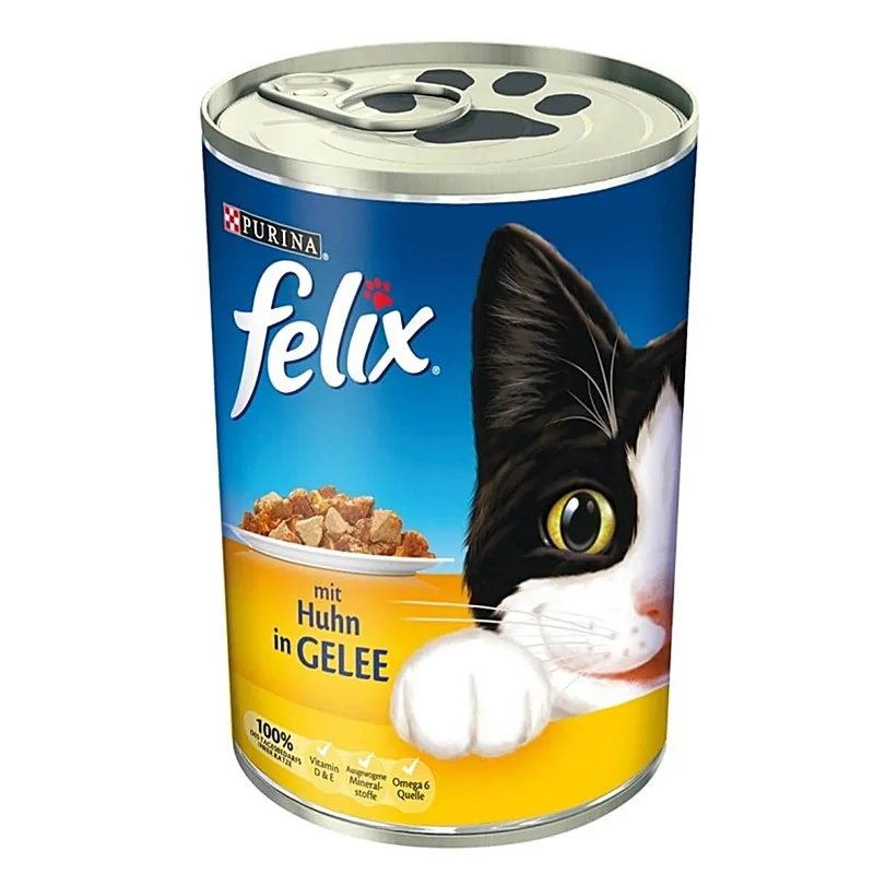 Felix Tavuk Etli Kedi Konservesi 400 Gr