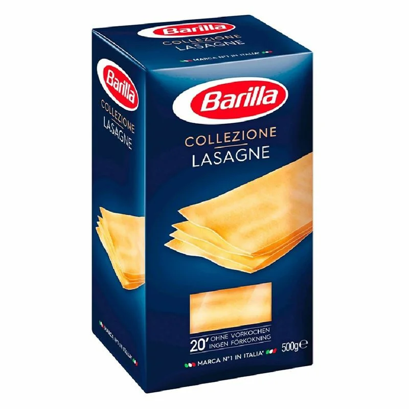Barilla Lasagne Makarna 500 Gr