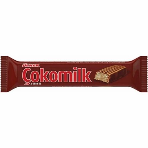 Ülker Çokomilk Sütlü Nugalı Bar Çikolata 24 Gr