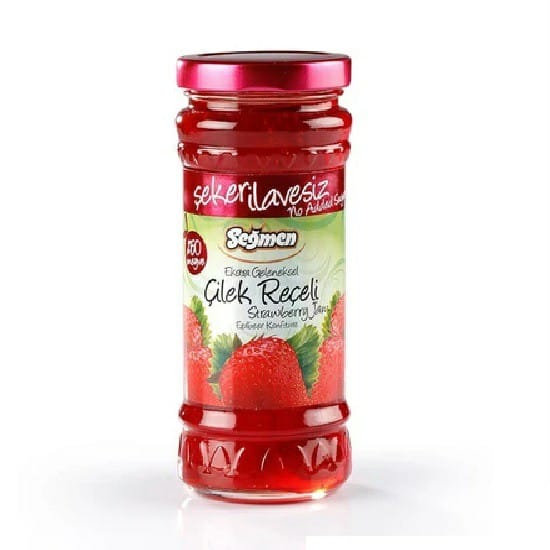 Seğmen Organik Çilek Reçeli 270 Gr