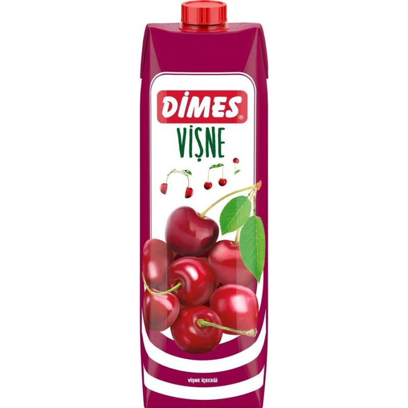 Dimes Active Vişne Suyu 1 Lt - Görsel 1