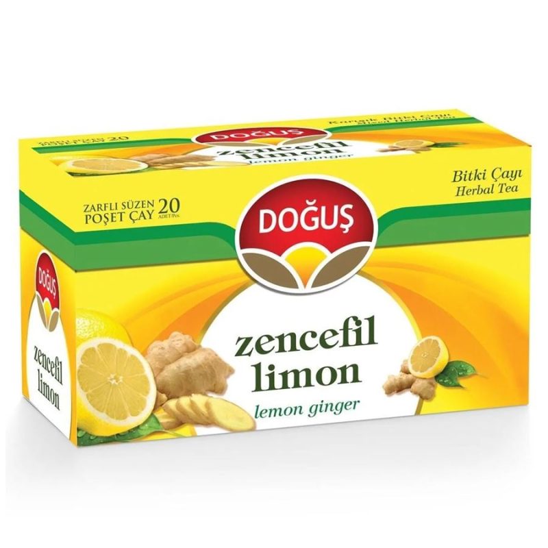 Doğuş Limonlu Zencefilli Yeşil Çay - Görsel 1