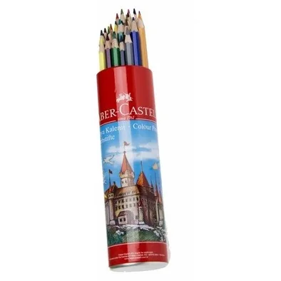 Faber-Castell 36 Renk Tüp Kuru Boya Kalemi - Görsel 2