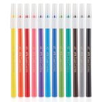 Faber Castell 12 Renk Keçeli Kalem - Görsel 2