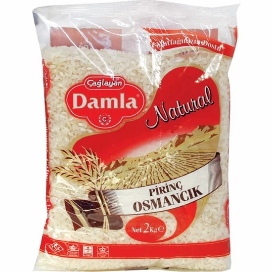 8691763002213.jpg Damla Osmancık Pirinç 2 Kg - Görsel 1