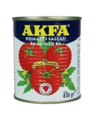 Akfa Domates Salçası Teneke 830 gr