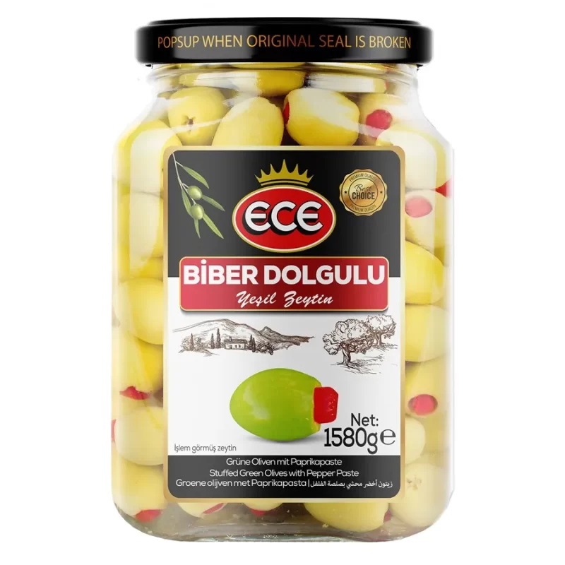 Ece Biberli Yeşil Zeytin 1580 Cc - Görsel 1