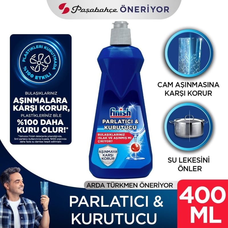 Finish Bulaşık Makinesi Parlatıcı ve Kurutucu 400 ml 86994691318931