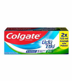 Marketzade Colgate Diş Macunu Üçlü Etki 2 X 125 Ml - Fiyatı, Yorumları