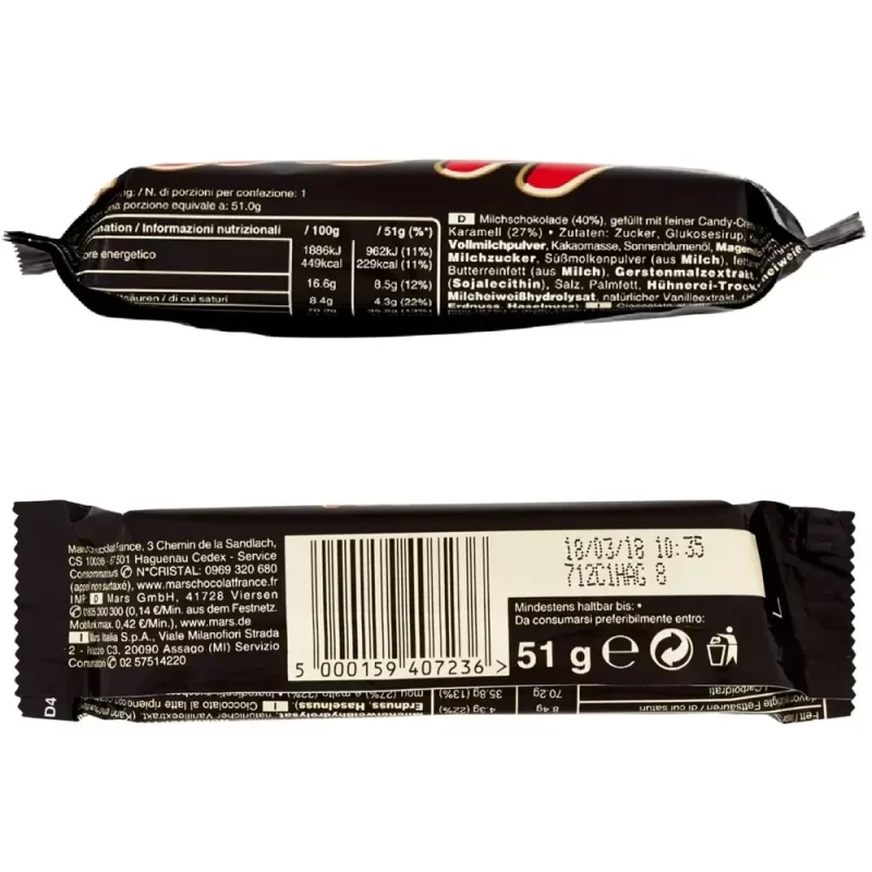 Mars Karamelli Çikolata 51 gr