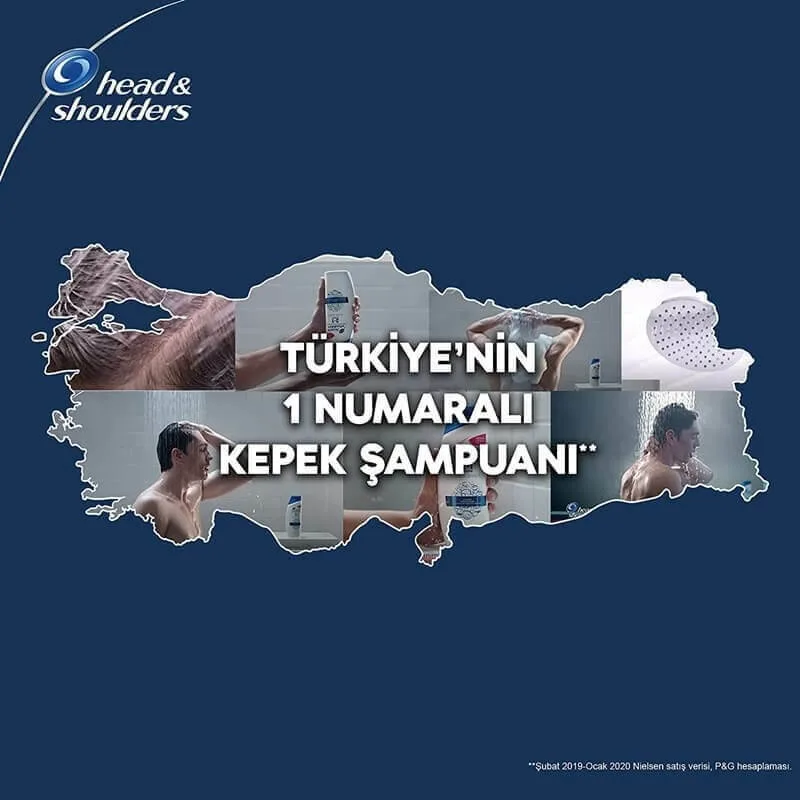 Head & Shoulders 2'Si 1 Arada Şampuan Klasik Bakım 625 Ml - Görsel 2