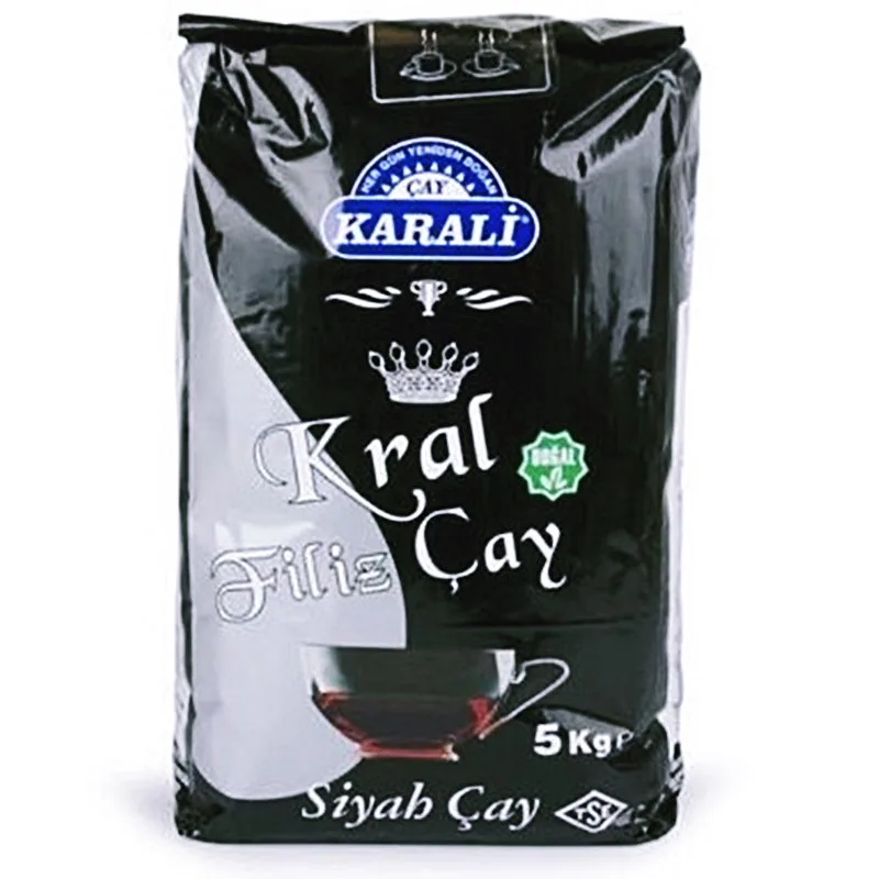 Karali Kral Filiz Siyah Çay 5 Kg - Görsel 1