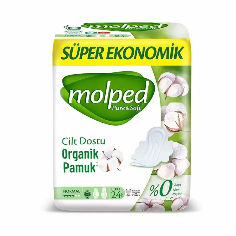 Molped Pure Soft Normal Super Eko 24 Adet - Görsel 1
