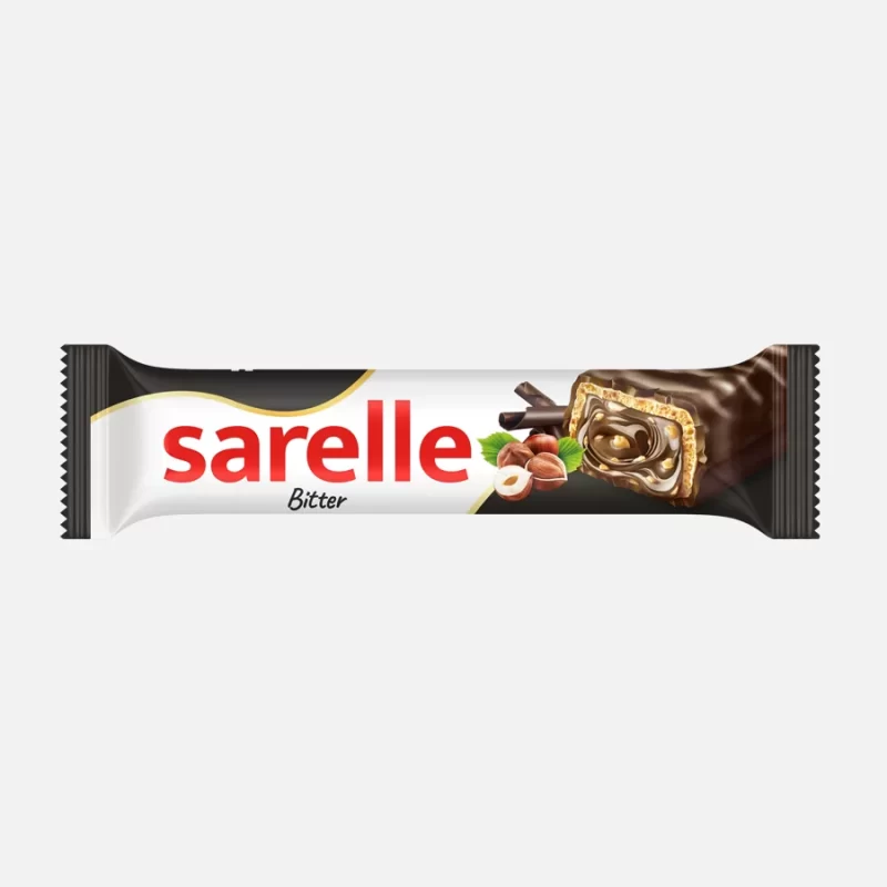 Sarelle Bitter Çikolata Kaplı Gofret 33 Gr - Görsel 1