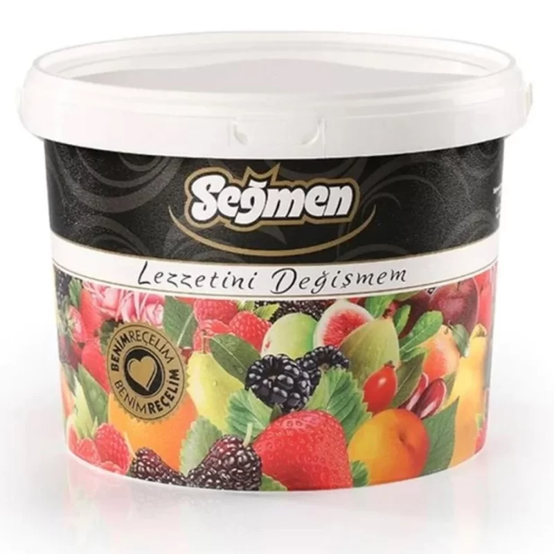 Seğmen Çilek Reçeli 5 Kg Kova - Görsel 1