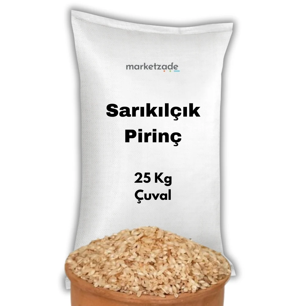 marketzade Sarıkılçık Pirinci 25 kg
