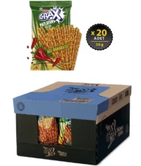 Eti Crax Patlayan Lezzet Acı Baharatlı Kraker 50 Gr