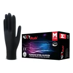 Njoy Pudrasız Siyah Nitril Eldiven 100 lü